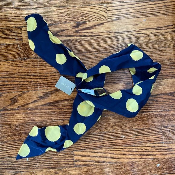 J. crew silk headband in polka dot print - Picture 1 of 4